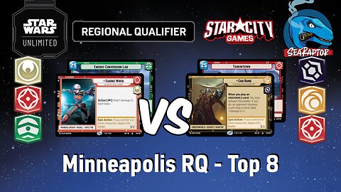 Star Wars Unlimited - Set 4 Minneapolis RQ - Top 8: Sabine Wren vs. Cad Bane