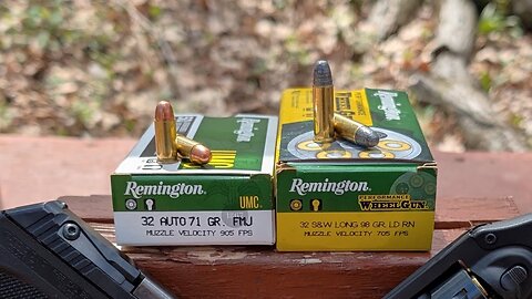 Finally a Great .32 ACP FMJ (VS .32 S&W Long) Remington UMC/Performance WheelGun Ballistic Gel Test