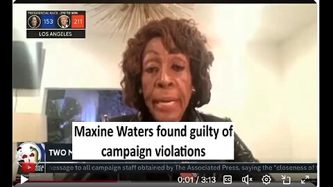 Democrat Maxine Water found guilty