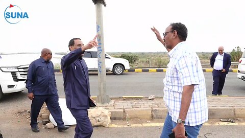 Kamel Idris oversees the maintenance for Shambat Bridge-Khartoum