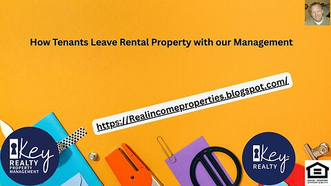 How Tenants Leave Rental Property with our Management?