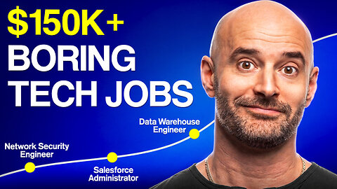 9 Boring Tech Jobs That Pay $150K+ and Are ALWAYS Hiring