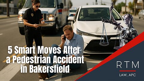 5 Smart Moves After a Pedestrian Accident in Bakersfield