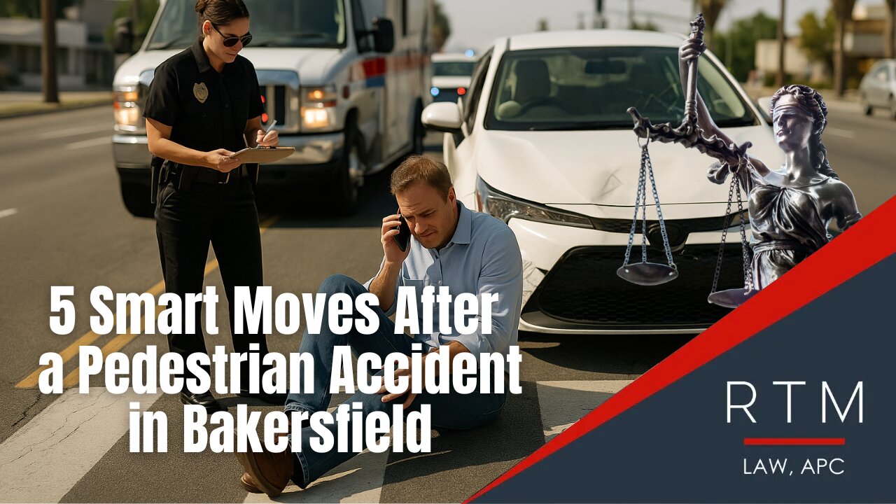 5 Smart Moves After a Pedestrian Accident in Bakersfield