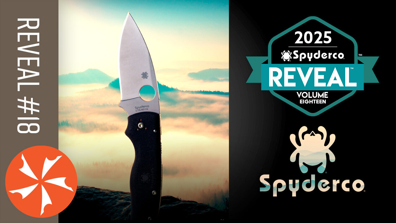 Spyderco Reveal #18 Live First Look - KnifeCenter