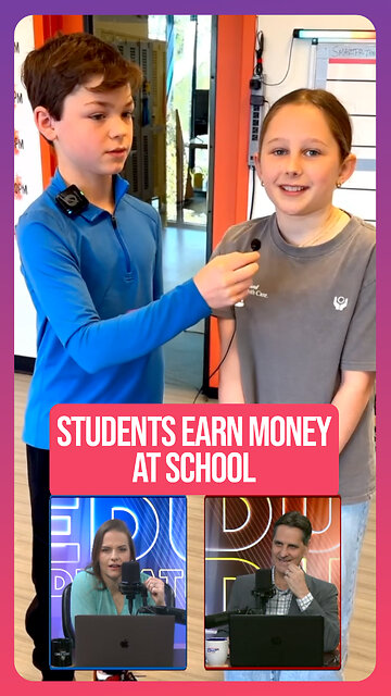 Kids Apply For Jobs At School