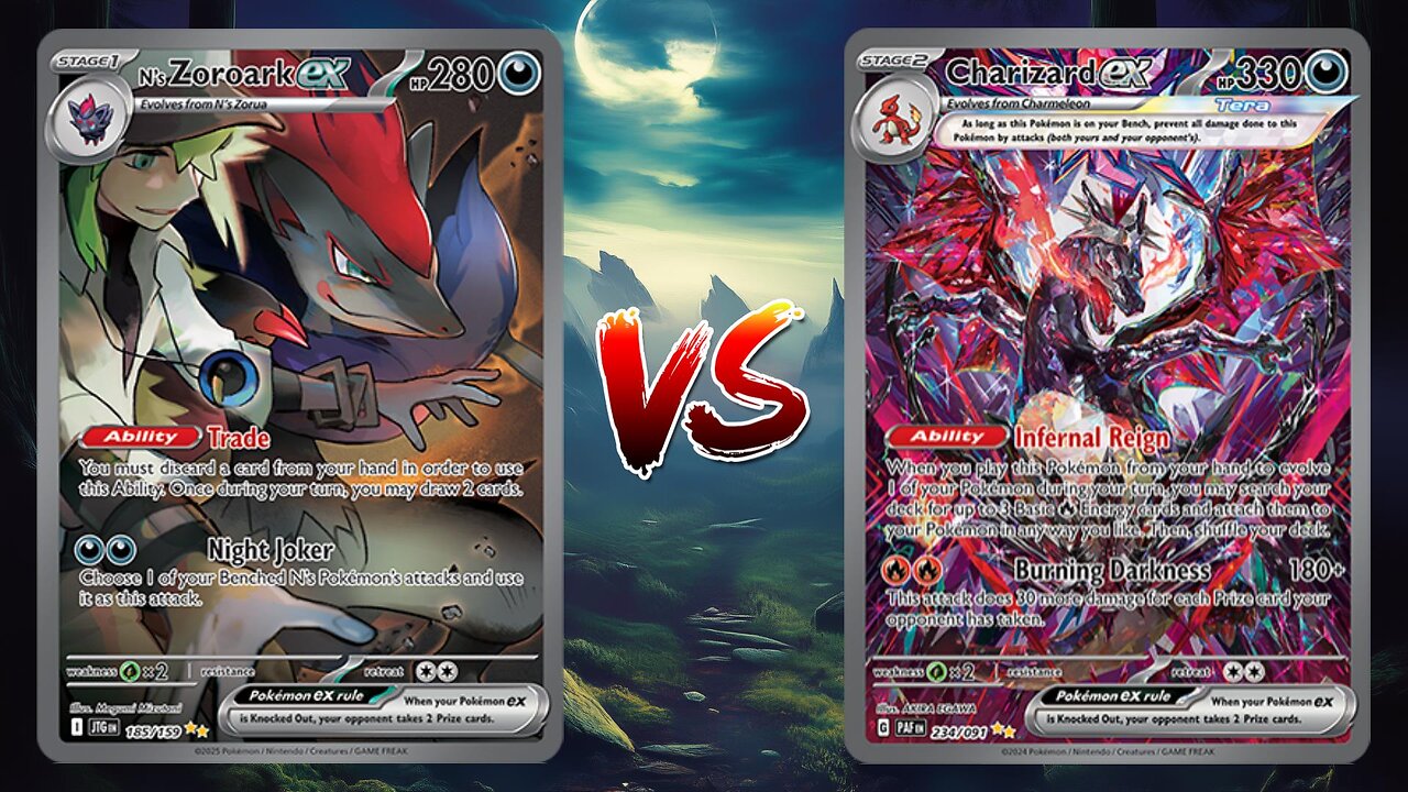 Pokemon TCG Live N's Zoroark EX VS Charizard EX Volcanion EX!!