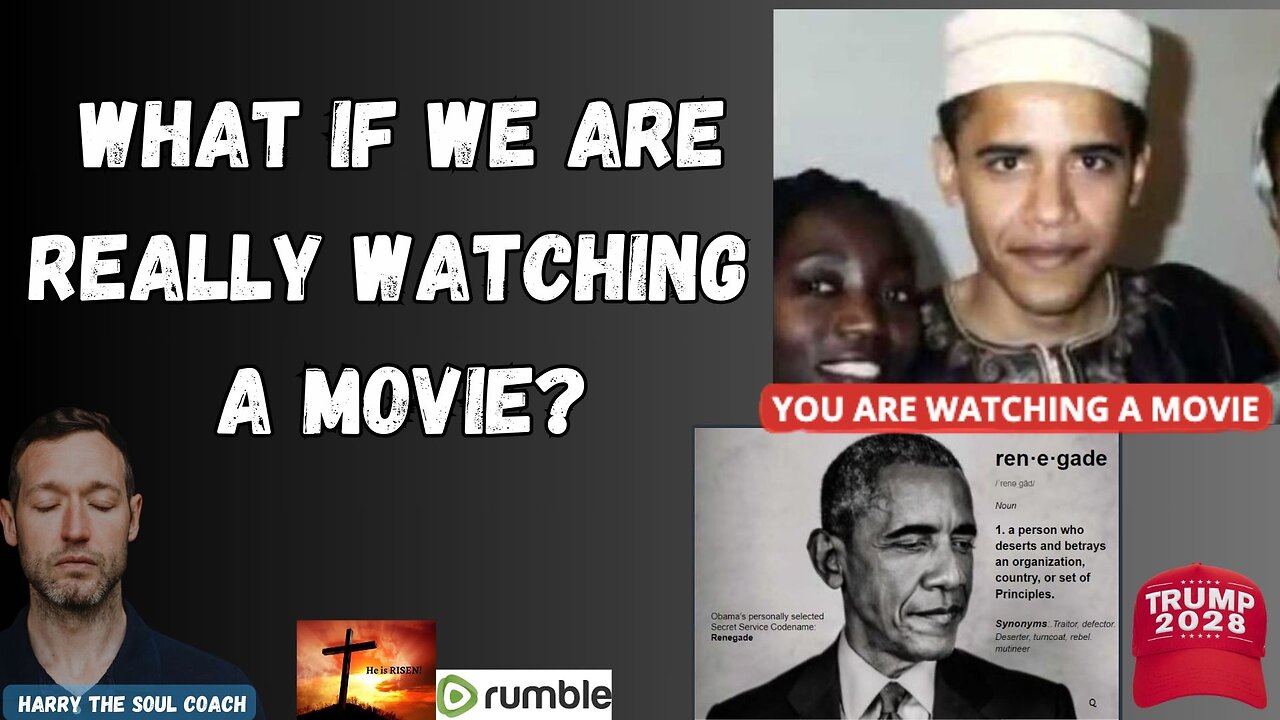 What if we are really watching a movie?