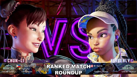 Kuya Kalbo SF6 Ranked Match Roundup. Chun Li 4 star Master Rank [Hori Fight Stick]