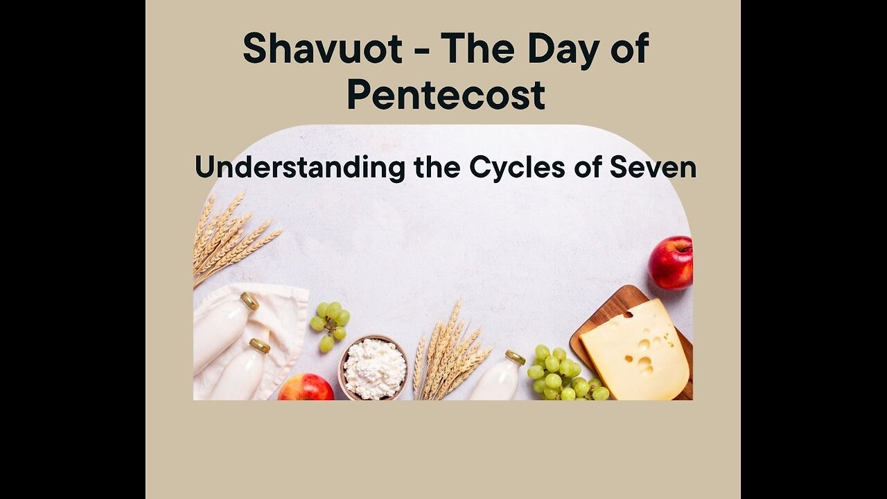 Shavuot - The Day of Pentecost