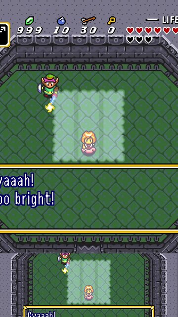 Zelda Link to The Past: Blind!