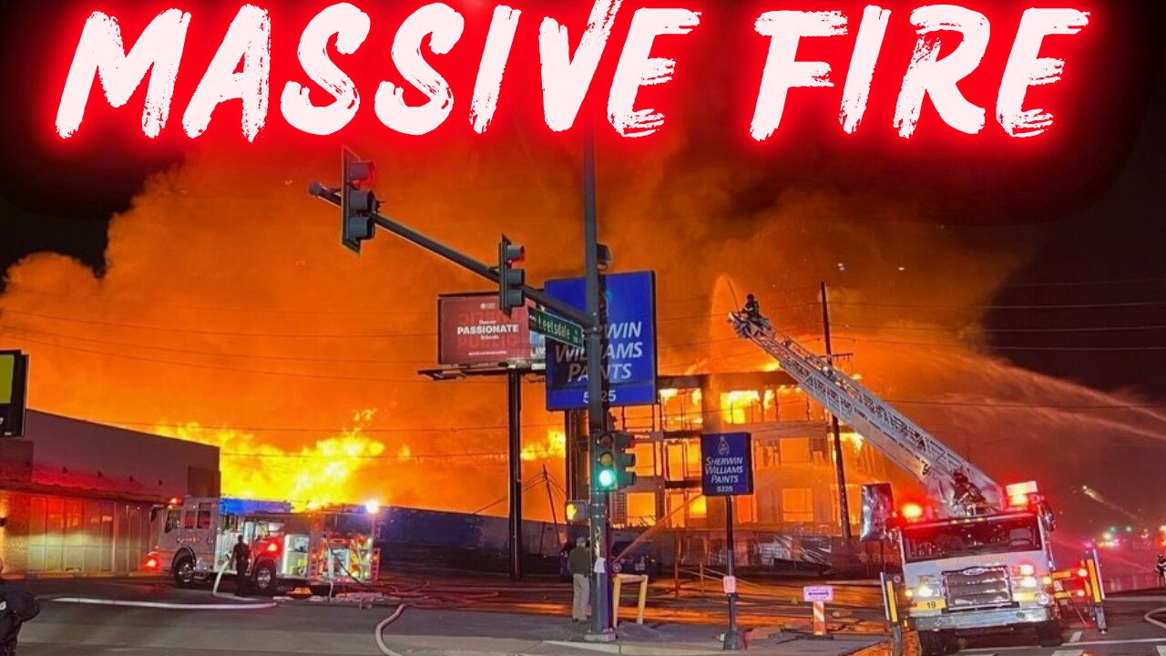 BREAKING: MASSIVE FIRE! Engulfs Denver Construction Site – Mandatory Evacuations Issued!