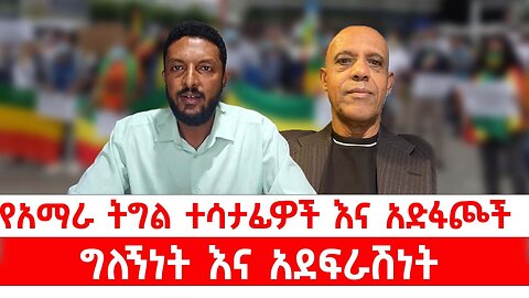 የአማራ ትግል ተሰላፊዎች እና አድፋጮች || ግለኝነትና አደፍራሽነት|| ሐምሌ 25/2017 ዓ.ም