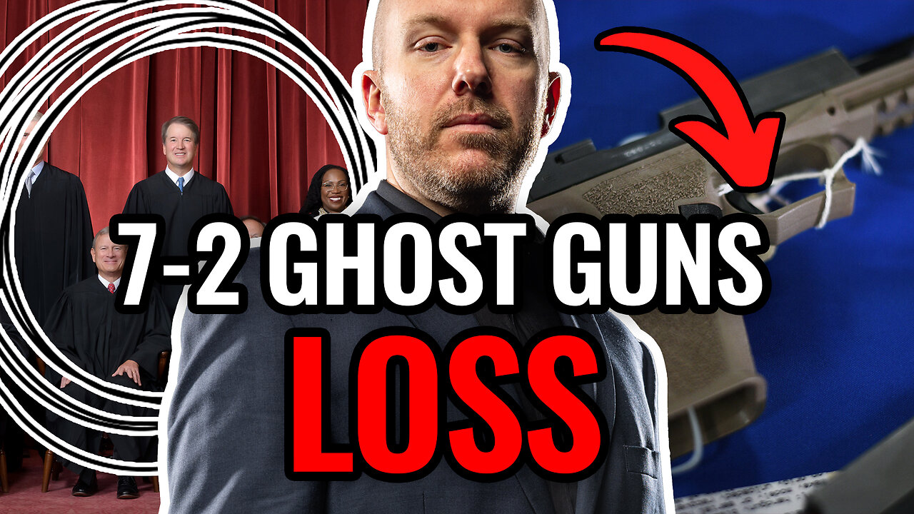 SUPREME COURT RULES ON GHOST GUNS 7-2 No! Bondi v. VanDerStok