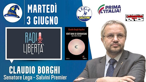 🔴 91ª Puntata della rubrica Scuola di Magia di Claudio Borghi su Radio Libertà (03.06.2025)