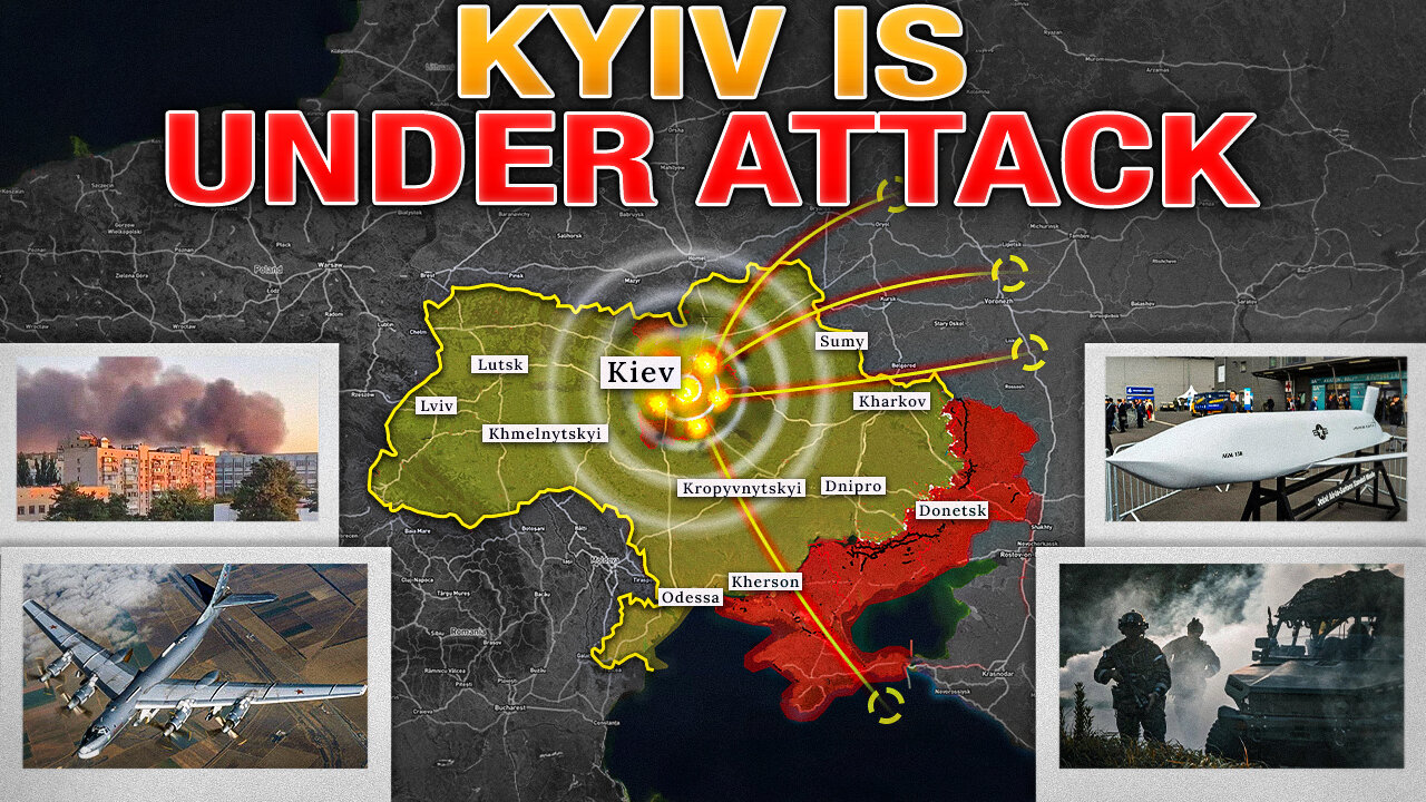 A HAIL of Missiles and Drones Pummeled Kyiv💥 The Situation in Kherson is CRITICAL🚨 MS For 2025.08.28