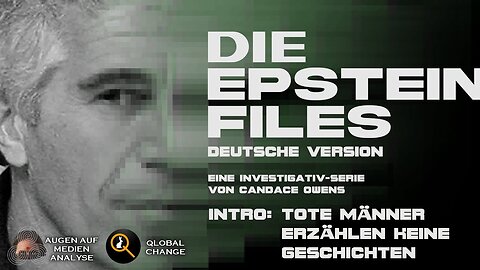 👀AugenAufMA👀👉Candace Owens - Die Epstein-Files: Tote erzählen keine Geschichten