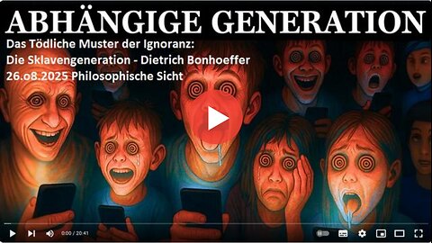 Das Tödliche Muster der Ignoranz: Die Sklavengeneration - Dietrich Bonhoeffer