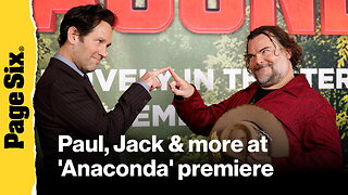 Paul Rudd, Jack Black and more attend the 'Anaconda' premiere