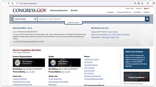 AM's The More You Know: 🧑 ⚖ ⚖ ✍ From Library of Congress "How to Use Congress.gov - The Basics"