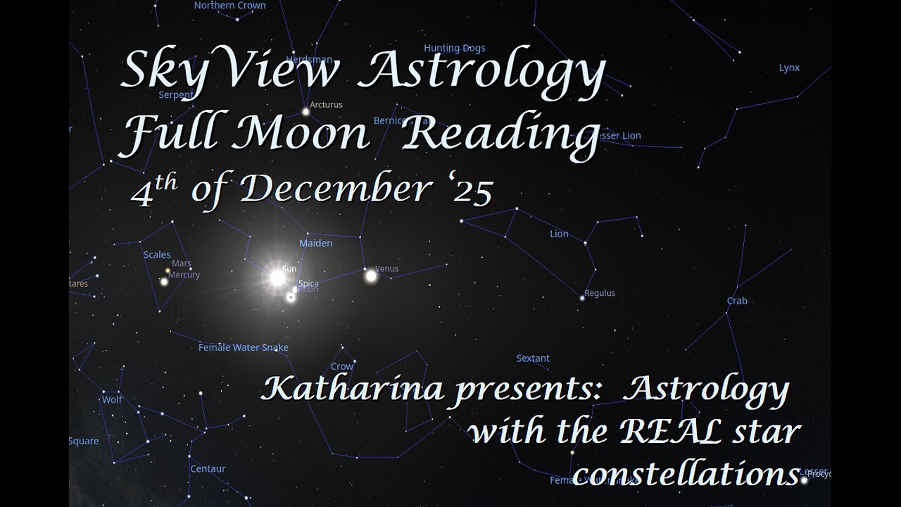 Full Moon 4 December 2025: Transfiguration in Process!