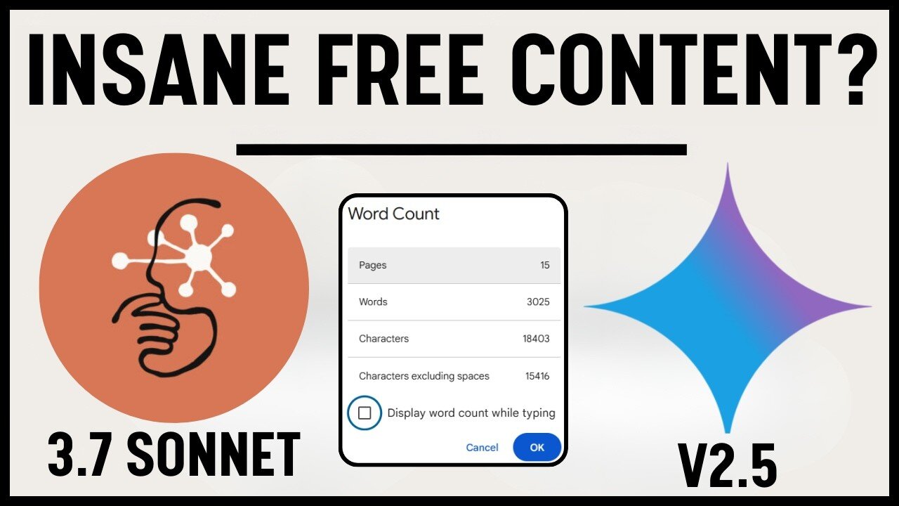 New Google Gemini 2.5 Model Makes INSANE FREE Content