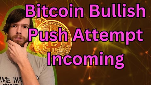 Bitcoin Bullish Push Attempt Incoming #crypto #grt #xrp #algo #ankr #btc