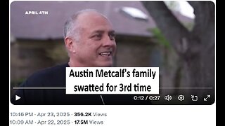 Austin Metcalf family swatted for 3rd time
