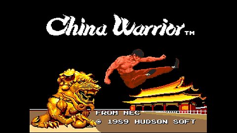 China Warrior, TG-16, 1987/1989