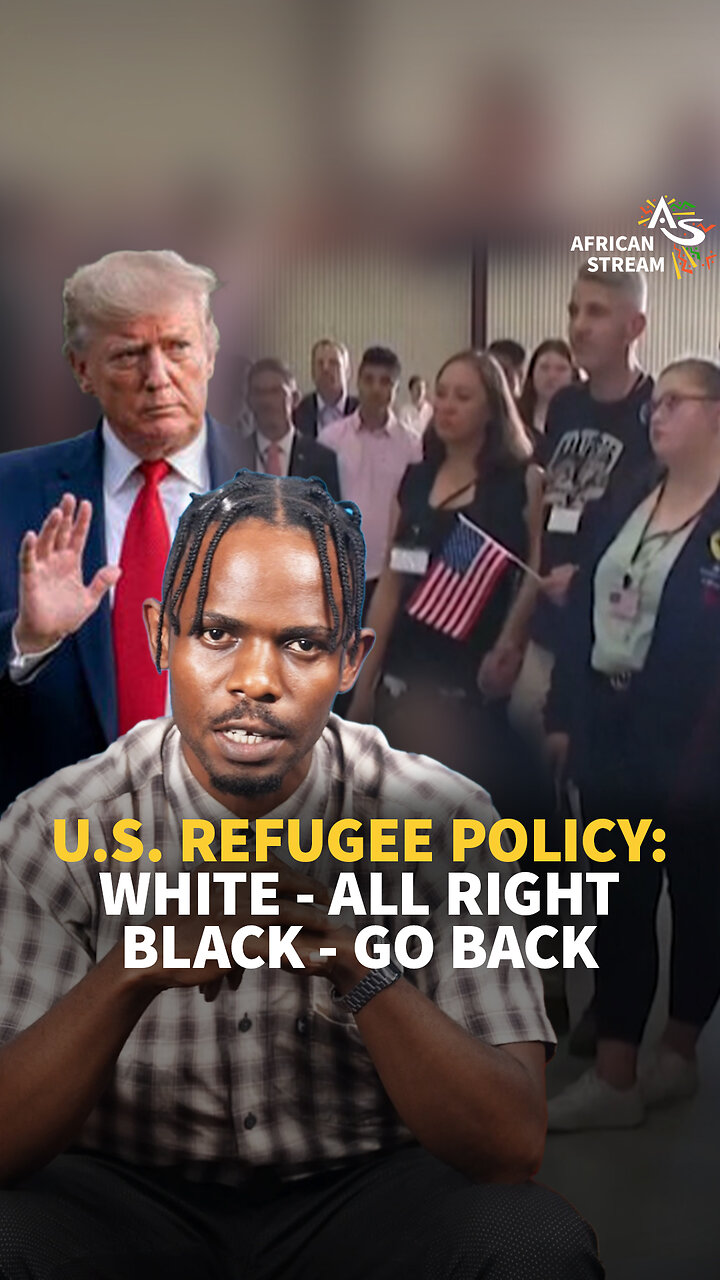 U.S. REFUGEE POLICY: WHITE - ALL RIGHT, BLACK - GO BACK