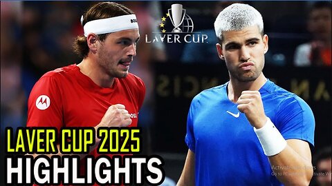Carlos Alcaraz vs Taylor Fritz Day 02 | Laver Cup 2025