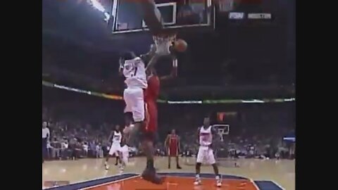 Gerald Wallace 26 Points 3 Stl 4 Blk Vs. Rockets, 2005-06.