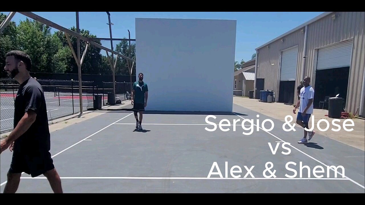 Team Handball Battle Sergio & Jose vs Alex & Shem