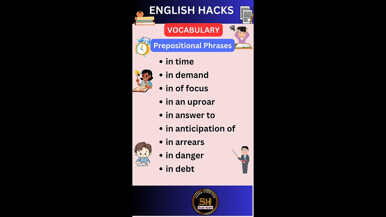 Most important daily use vocabulary with Antonyms 26 #studyhacks123 #vocabulary #english #shorts
