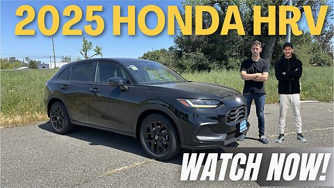 2025 Honda HR-V SPORT has everything you need!