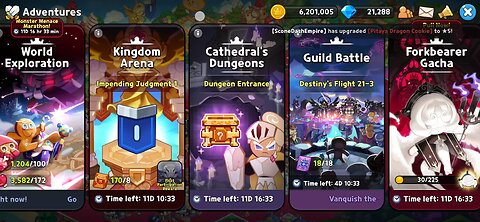 Cookie Run Kingdom - Cathedral's dungeon event