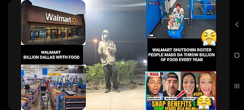 WILDEST TIMES WALMART BEEN R0BBED NOW SINCE DA EBT IT HAS RIOTERS AN ITS GOTT MESSY REAL QUICC 💪🏾🔵