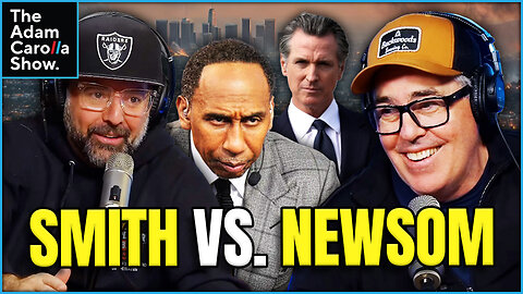 Stephen A Smith Eviscerates Newsom + Barron Trump Saves Girl’s Life