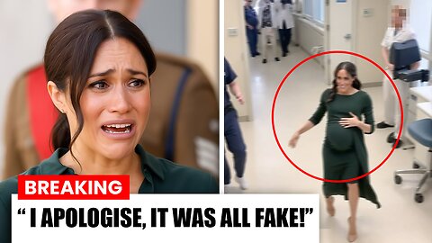 Meghan Markle EXPOSED! Admits FAKE Pregnancy Video | Royal Bombshell Revealed