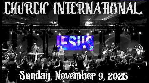 Robin D Bullock & Pastor Robin R. Bullock 11.9.2025 - Church International - Sunday Celebration!