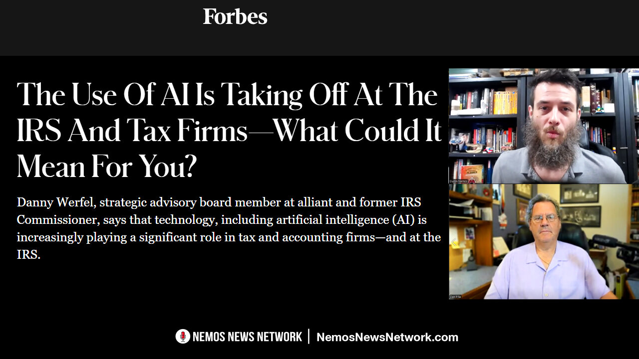 Dan Pilla of TaxHelpOnline Joins Dustin Nemos - IRS Hiring, Persecution, Censorship of Churches