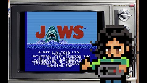Jaws (1987) NES Playthrough.