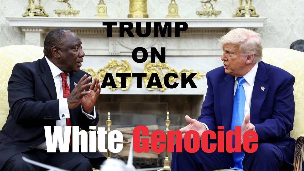 Trump and Ramaphosa Meeting Gets Heated Over Land Reform!