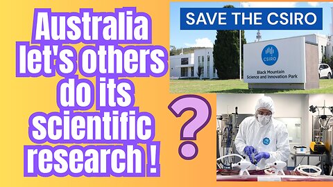 Australia doesn't need heavy industry... or scientists!