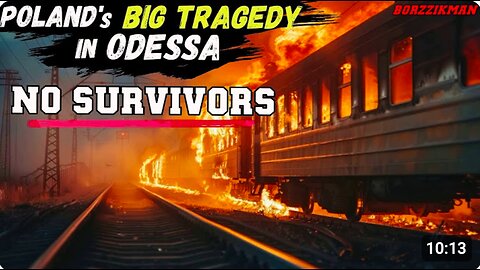 RUSSIA Derailed a Polish Military Train right after POLAND tried to Seize one of the Ports in ODESSA