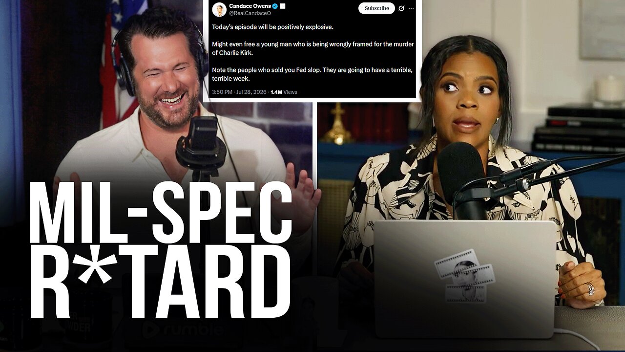Crowder Debunks Candace Owen’s "EXPLOSIVE" Charlie Kirk Conspiracy thumbnail