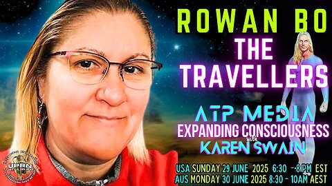 Onboard ET Craft Rowan Bo Australian Contactee on ATP Media with KAren Swain