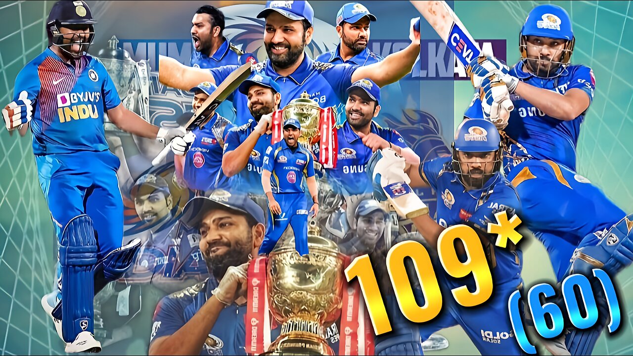 “Rohit Sharma's Epic 109 vs KKR | Iconic IPL Knock | MI vs KKR 2012 Highlights”*
