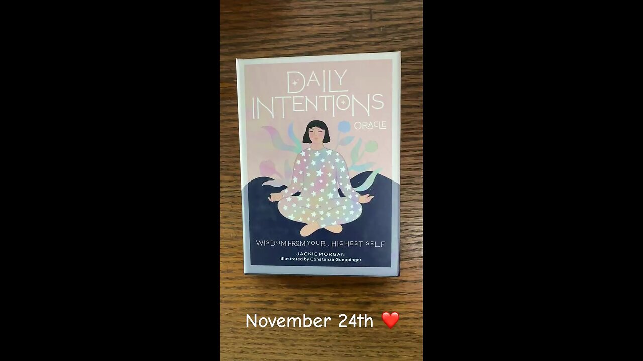 11/24/25 card: witness the present