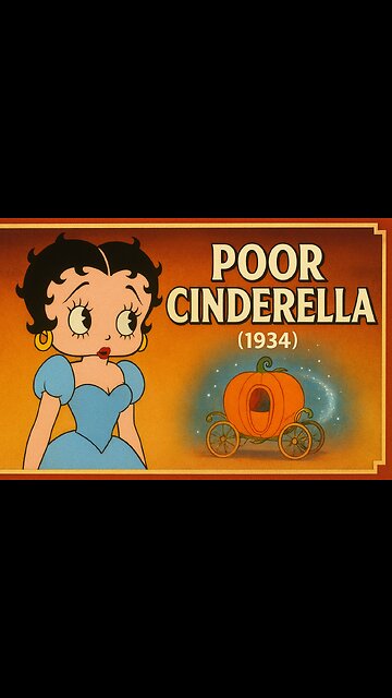 Highlights of Betty Boop – Poor Cinderella (1934) | Restored Classic Cartoon | Happy Kiddo TV